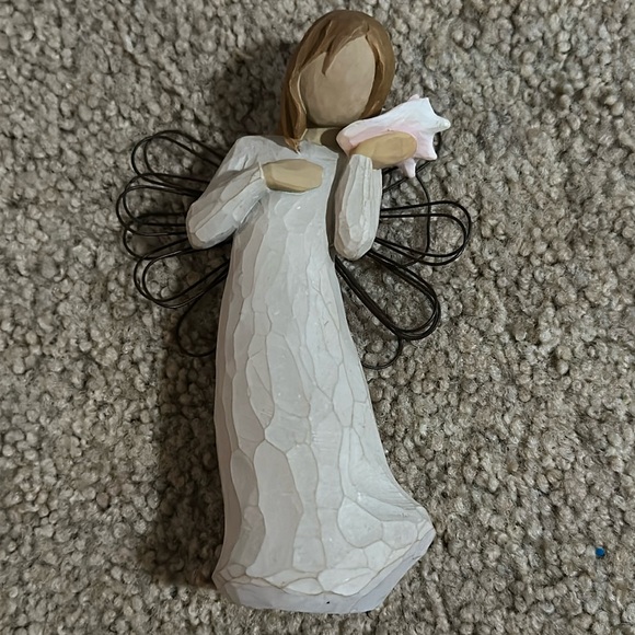 Willow Tree - Think of You - Angel - Sculpted Hand-Painted Figure - Picture 2 of 5